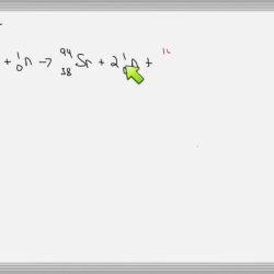 Nuclear equations equation decay radioactive