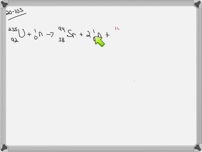 Nuclear equations equation decay radioactive